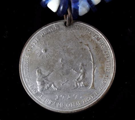 treaty  easton indian peace medal