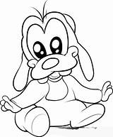 Baby Goofy Coloring Pages sketch template