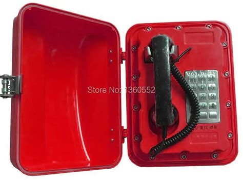 emergency outdoor phoneweatherproof telephonecorded public telephone  headset port ip