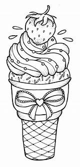 Cream Drawing Digi Stamps Colouring sketch template