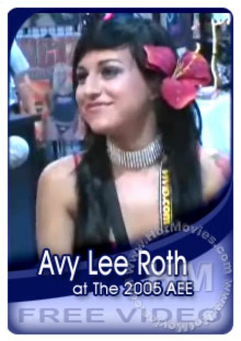 avy lee roth interview at the 2005 adult entertainment expo national