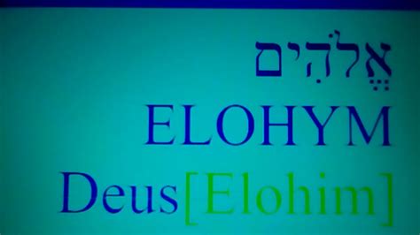 Bíblia Sagrada Em Hebraico Transliterada Para Português