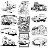 Coloring Pages Cars Cartoon Hot Choose Board sketch template