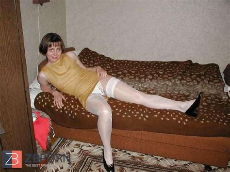 mature inexperienced wifey in shining white pantyhose zb
