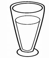 Vaso Agua Vasos Jugo Deagua sketch template