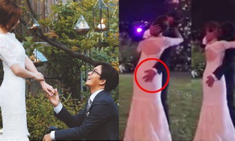 Bae Yong Joon Called Out For His Naughty Hands In Leaked Wedding Video