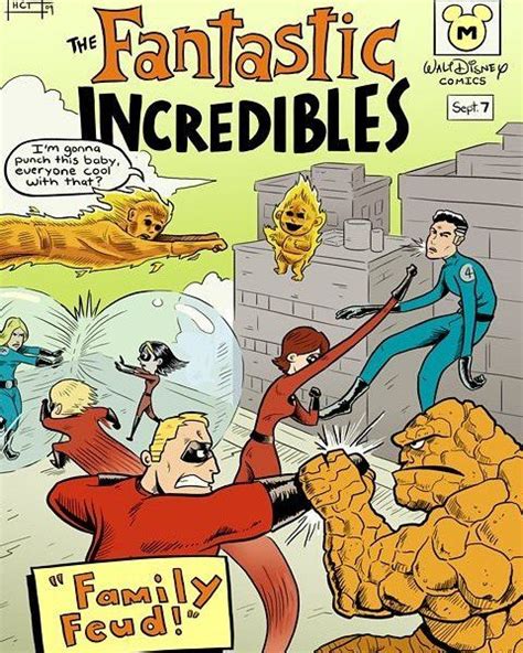 The Perfect Match Fantastic Four Vs The Incredibles