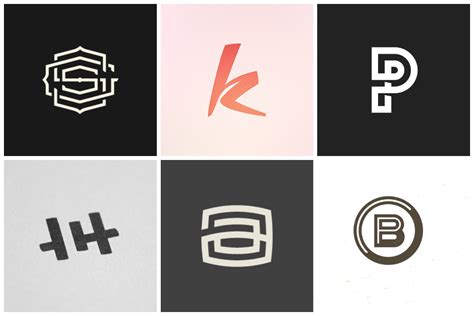 lovely monogram logo designs inspirationfeed