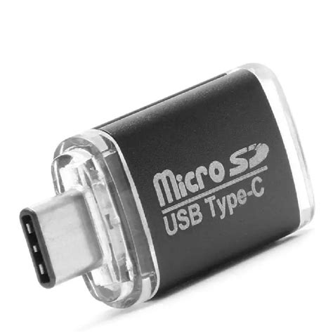 mini type  usb  micro sd otg adapter tf memory card reader  macbook phone  card readers