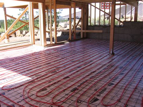 installing radiant floor heating bend oregon bend heating