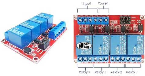 diyables  channel relay module   arduino esp esp raspberry pi