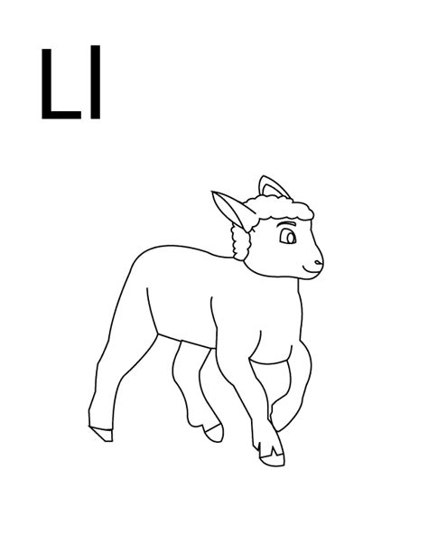 coloring pages letter