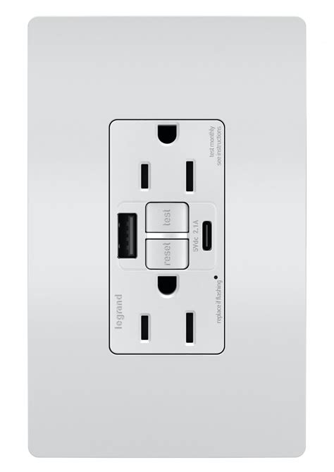 gfci usb outlet residential products