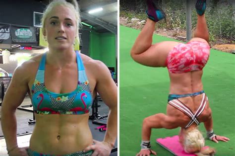 crossfit 2017 hot star jess coughlan show off her fitness