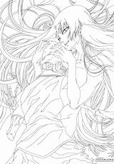 Anime Deviantart Lineart Choose Board Coloring Pages sketch template