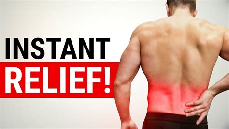 Fix Lower Back Pain In 2 Easy Steps Instant Relief Youtube