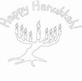 Coloring Pages Menorahs Hanukkah Related Posts sketch template