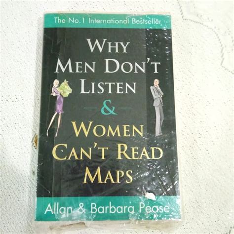 jual why men don t listen and women can t read maps book new shopee