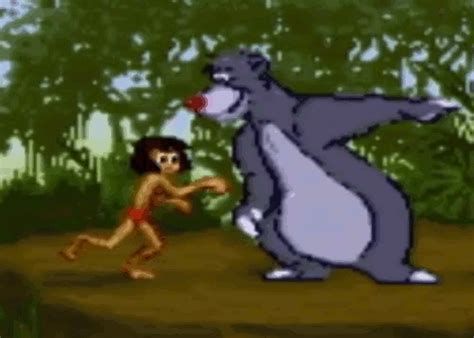 mowgli dances with baloo by ernestriggs on deviantart