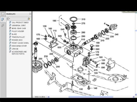 kubota rck mower parts manuals  rck  rck  rckb bx rck  auction  sale