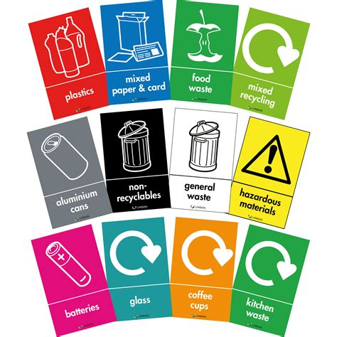 mm portrait recycling bin labels unisan uk