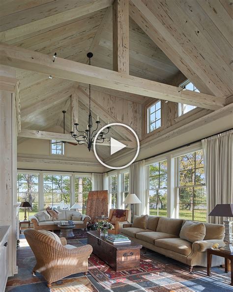 great room   virginia tidewater estate soars  pitched