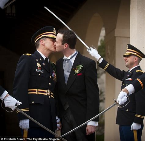 First Same Sex Marriage Celebration At Top Us Military