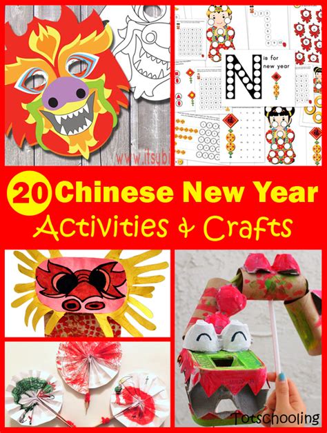 chinese  year crafts activities  kids totschooling