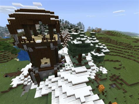 pillager outpost seed minecraft pe