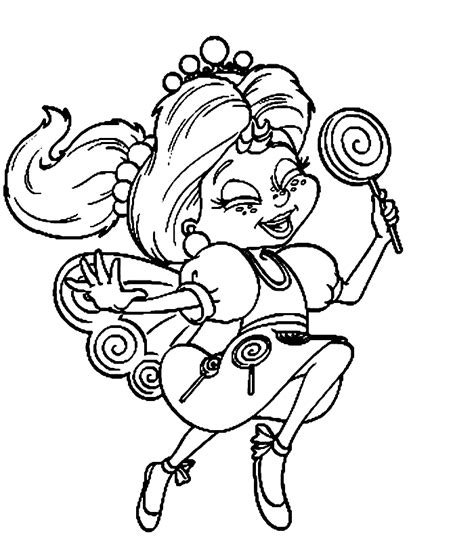 candyland character page coloring sheets candyland coloring pages