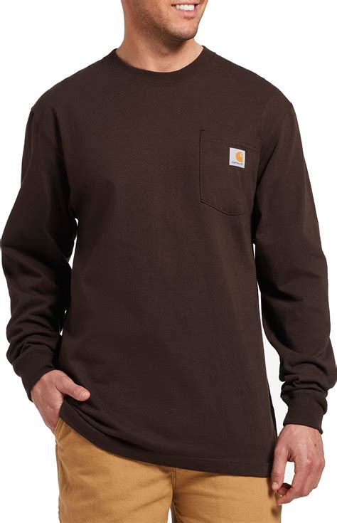 carhartt carhartt mens workwear long sleeve shirt walmartcom