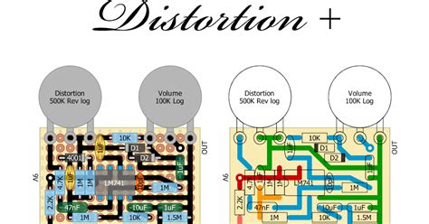 perf  pcb effects layouts mxr distortion
