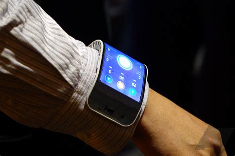 closer   lenovos flexible display wrist phone  foldable tablet