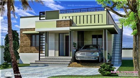 square meter small single floor home home kerala plans