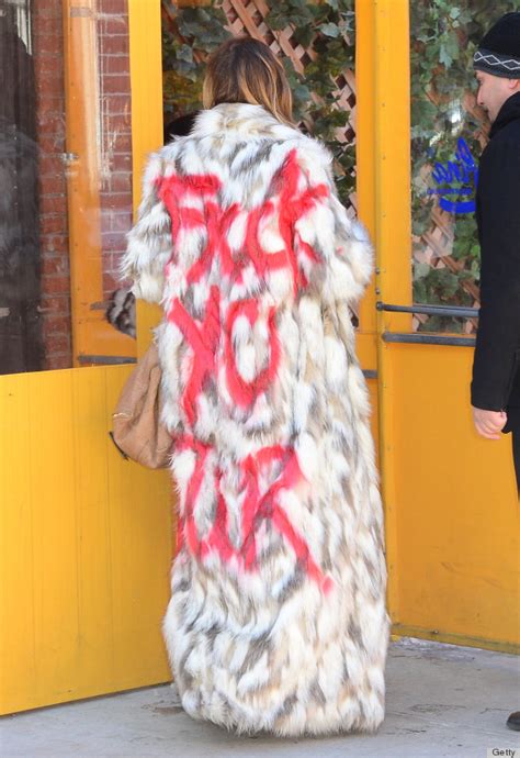 khloé kardashian sends bold message with f ck yo fur