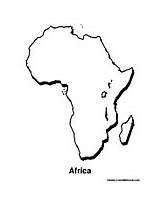 Africa Map Coloring Blank Pages African Colormegood sketch template