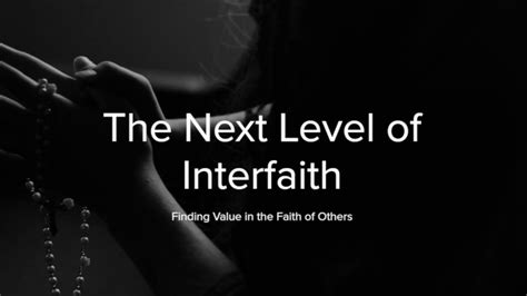 Livestream For Interfaith The Next Step In Interfaith Youtube