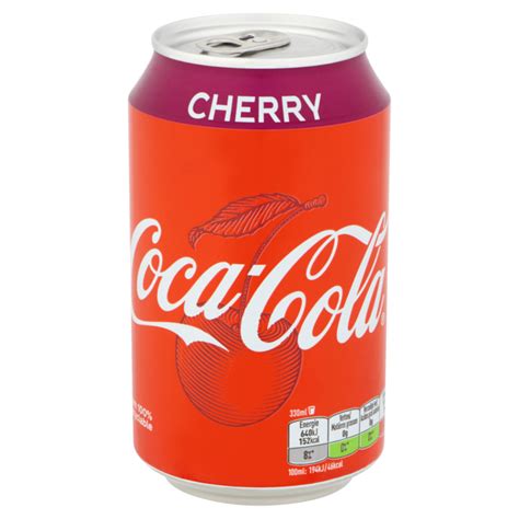 coca cola cherry blikje  ml unobezorgt