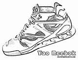 Coloring Pages Shoes Basketball Nike Jordan Shoe Color Sheets Tennis Reebok Printable Orioles Warriors Kids Drawing Sneakers Lebron Golden State sketch template