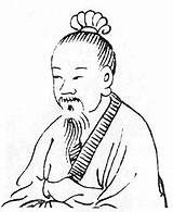 Confucius sketch template