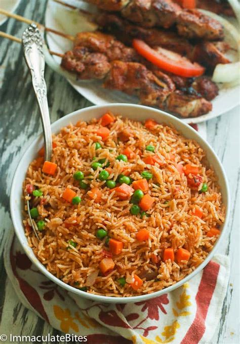African Rice Recipes Immaculate Bites