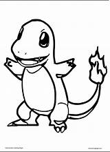 Coloring Charmeleon Getcolorings Charizard sketch template