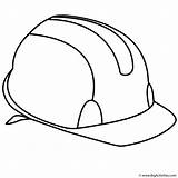 Hat Hard Coloring Drawing Nurse Construction Labor Pages Template Printable Color Sketch Templates Getdrawings sketch template