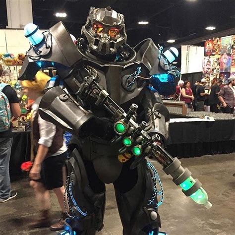 fallout  power armor cosplay bmp