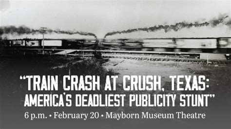 crash  crush  texas collection spring lecture  recount story