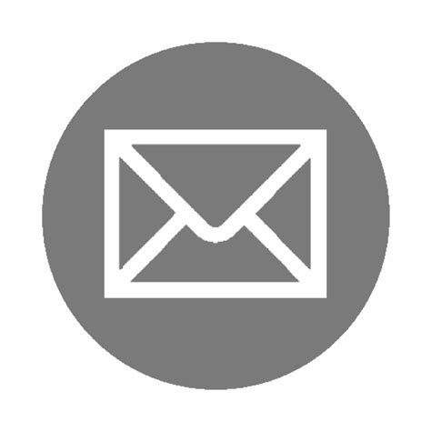 gmail logo black  white png