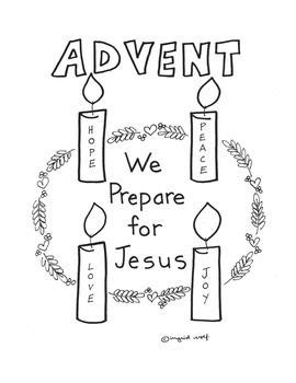 advent wreath activity pages  banner pages adventchristmas kids