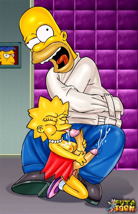 730507 Homer Simpson Lisa Simpson The Simpsons Futa Toon