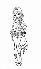 Regal Academy Coloring Uniform School Rose Pages Pages2color Getcolorings sketch template