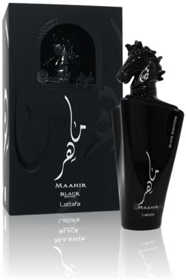 lattafa mahir black perfume unisex ml high street pakistan